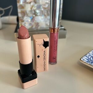 Natasha Denona Signature Lipstick w Anastasia gloss 🌹 🥀